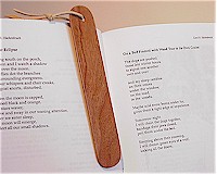 Cherrywood bookmark