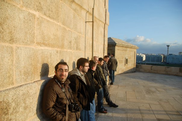 WebKitGTK Hackfest people at Torre de Hércules