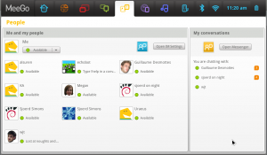 Meego 1.0 People Panel
