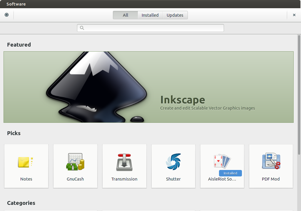 Install Gnome Packagekit