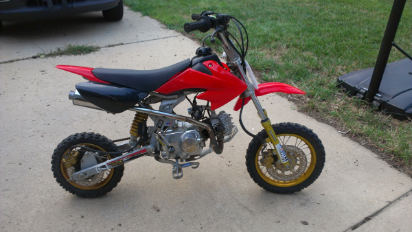 A little discount dirt bike