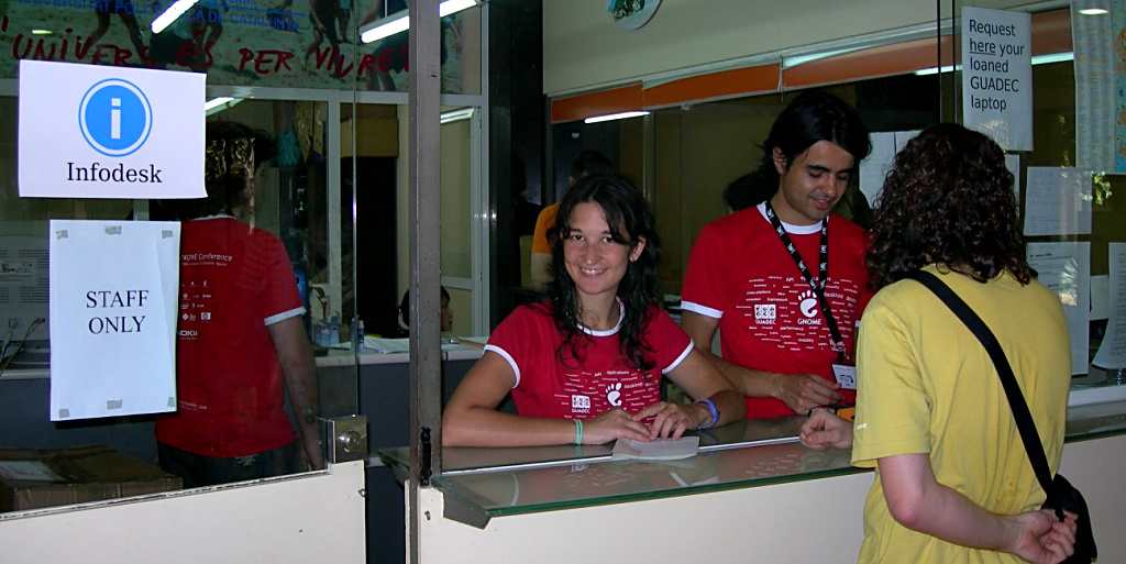 GUADEC Infodesk