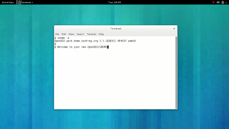 GNOME on OpenBSD