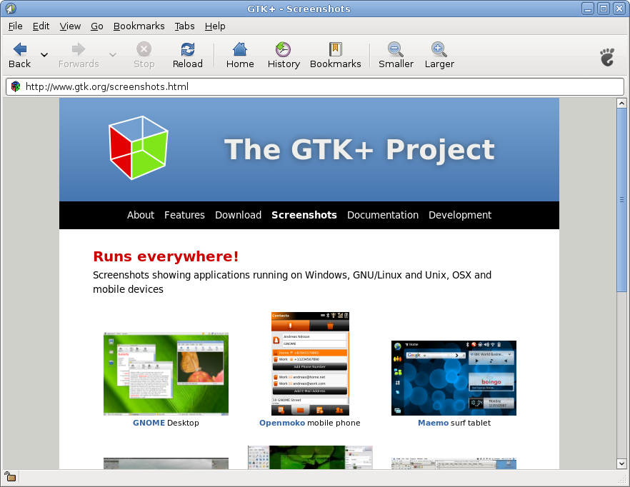 gtk.org revamp