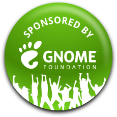 Sponsored by GNOME!