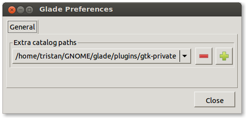 Preferences Dialog Before