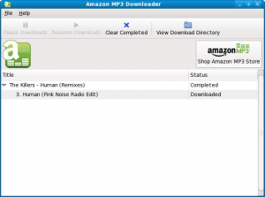 Amazon MP3 downloader