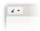 A menu button with an icon, GTK3