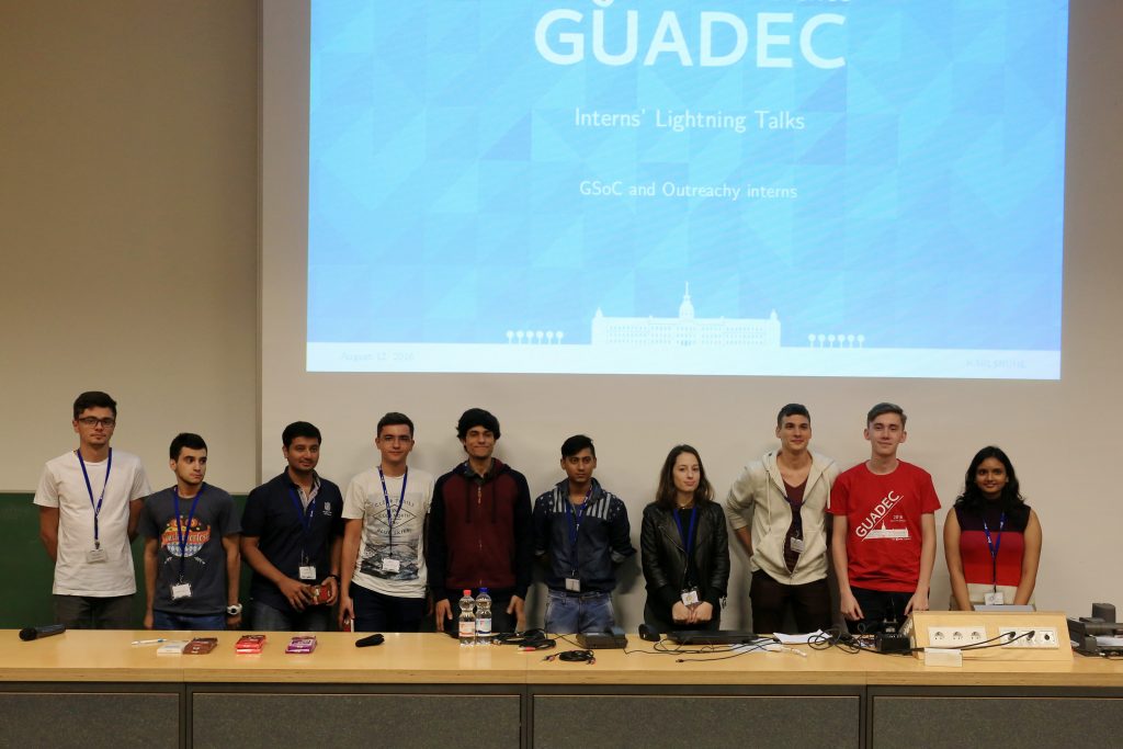 Interns GUADEC 2016