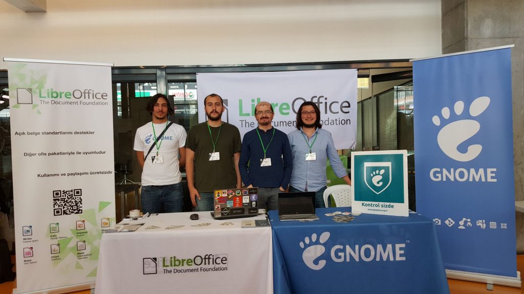 Free Software and Linux Days 2018 (OYLG18) GNOME Booth