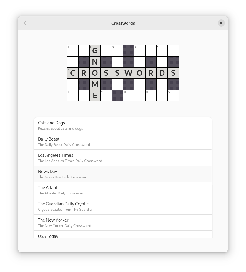 Know These Words Crossword Puzzle