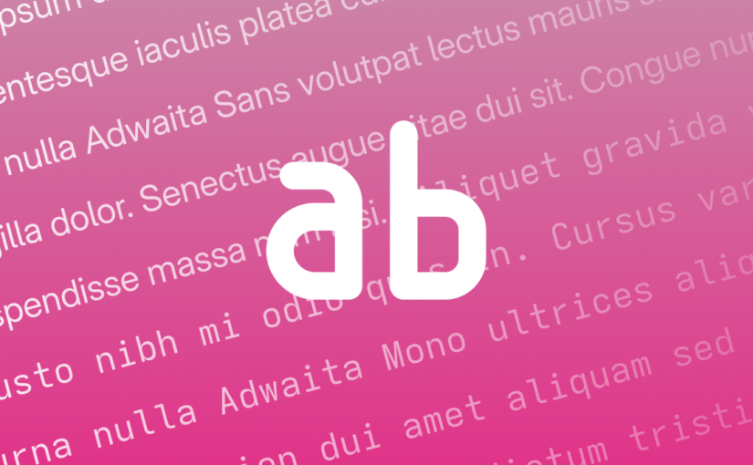 Introducing Adwaita Fonts