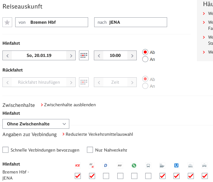 Know your corridors – booking cheaper train tickets – muellis blog