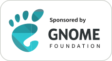 GNOME foundation sponsorship badge