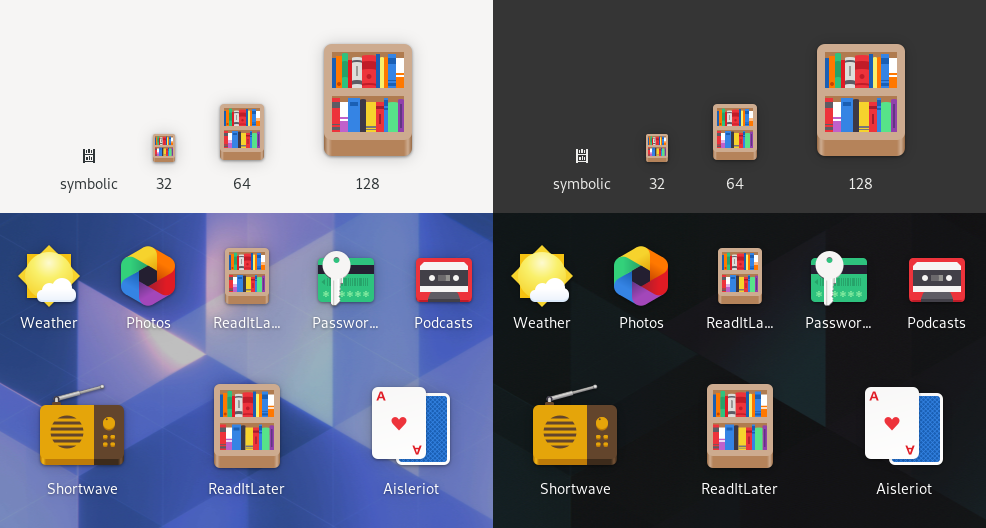 Color and Symbolic in App Icon Preview